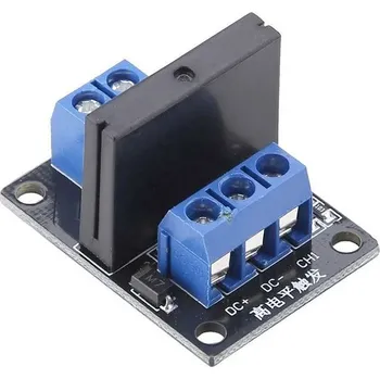 Síťový kabel Modul relé SSR 1x, napájení 12V, spouštění vysokou úrovní