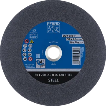 Řezný kotouč Pferd 66300060 | Řezný kotouč 250 x 2,0 x 32,0 mm, SG LAB STEEL, rovný