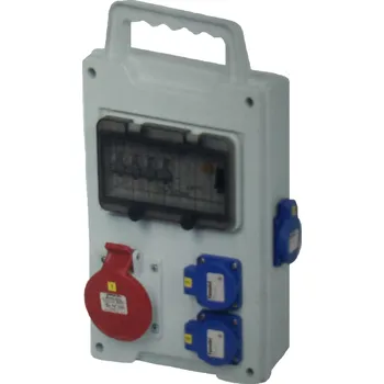 Famatel eb570-6kA - EB 401000.1 /8M Zás.skříň easyBox IP44 jištěná s chráničem 40/4/003,přenosná