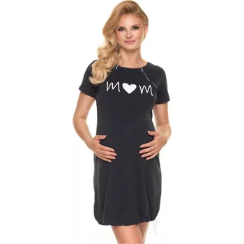 Dámská noční košile PeeKaBoo Dámská těhotenská noční košile Scorching navy S/M