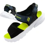 Sandály Skechers Jr 406512L/BKLM 34