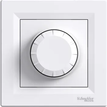 vypínač Schneider Electric EPH6500121 Asfora - Otočný stmívač RL s orient. kontr., bílá