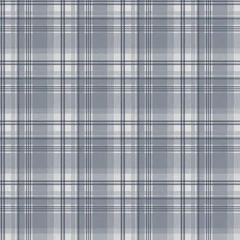 Tapeta ICH Wallcoverings Vliesová tapeta na zeď, modrá, kostka, káro, 9819-1, Essential Stripes, ICH Wallcoverings, velikost 10,05 x 0,53 m