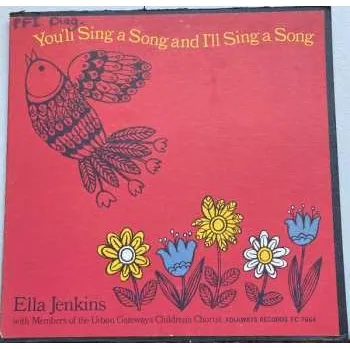 Zahraniční hudba LP Ella Jenkins: You'll Sing A Song And I'll Sing A Song 2024 Blue Labels Vinyl