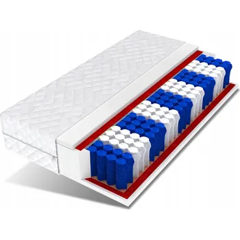 Matrace Matrace pružinová taštičková ŚpijZdrowo 160 x 200 x 16 cm H3