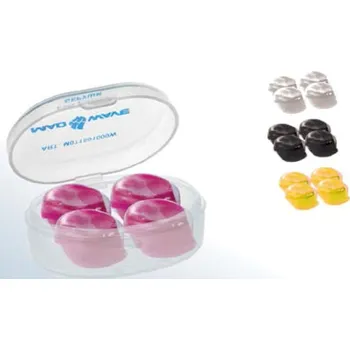 Špunt do uší MAD WAVE Ear Plugs silicone Barva: Žlutá