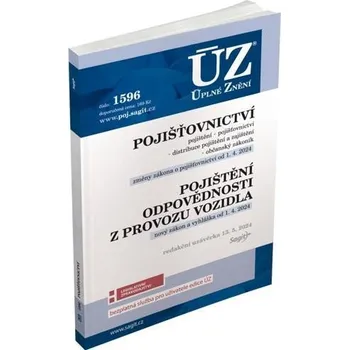 Učebnice ÚZ č. 1596 - Pojišťovnictví, pojištění odpovědnosti z provozu vozidla