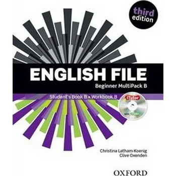 Anglický jazyk English File Beginner Multipack B with iTutor DVD-ROM (3rd)