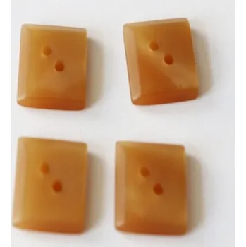 Knoflík knoflik béžový 7083/36 - Hnědá, 15mm