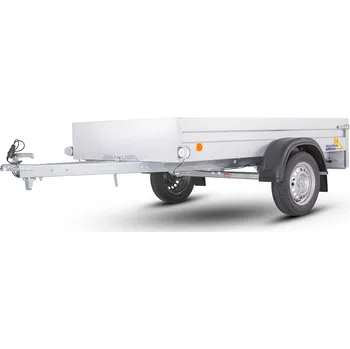 Přívěs k motorovému vozidlu PŘÍVĚS HANDY-28 SKLOPNÝ + RAMPA N1, 750 KG