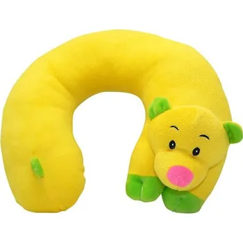 plyšák Záhlavník Medvěd 28x30 cm