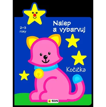Kočička 2-3 roky: Nalep a vybarvuj