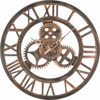 Hodiny Nástěnné hodiny Lowell hnědé 43 cm