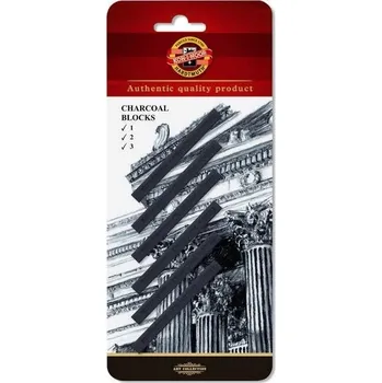 Výtvárné potřeby Koh-i-noor sada uhlových bloků 6ks