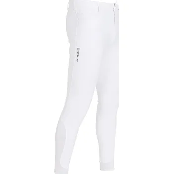 Jezdecké kalhoty EQUESTRO Rajtky Aria Equestro, s gripem, pánské, bílé 40