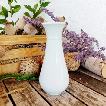 NATALIE váza 16,5 cm, bílá, Thun 1794 (Porcelánová váza 2. jakost)