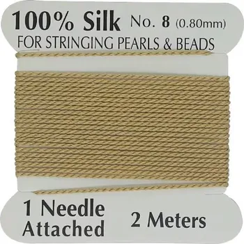 Korálek Hedvábná nit č. 26 (0.8mm)