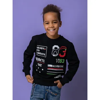 Chlapecká mikina Chlapecká mikina Line 83 - černá 164