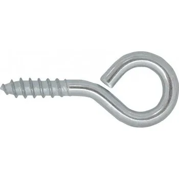 Šroub oko s vrutem 6*60*16mm Zn FO6/60