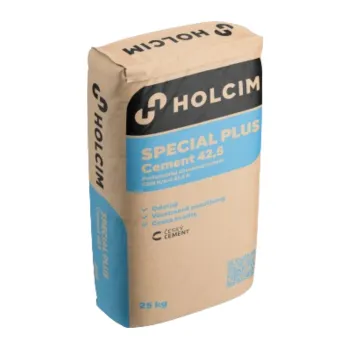 Průmyslové lepidlo Portlandský cement Holcim SPECIAL PLUS CEM I 42,5 R 25 kg