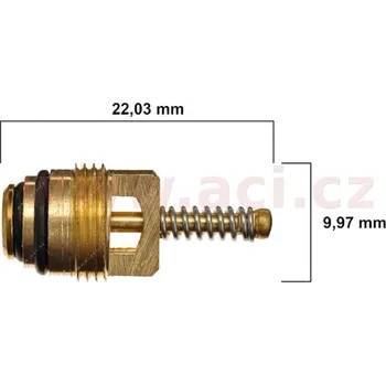 ventil klimatizace R134a M10