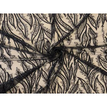 Krajka Krajka černa, listí