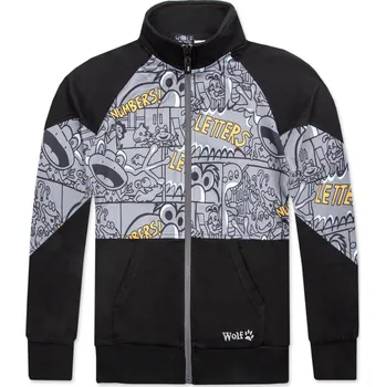 Chlapecká mikina Chlapecká mikina - Wolf M2451, černá Barva: Černá, Velikost: 98