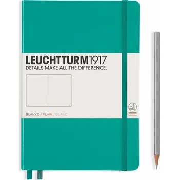 Blok Zápisník Emerald, Medium, 251 p., čistý