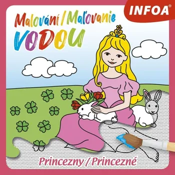 omalovánky Malování / Maľovanie vodou - Princezny