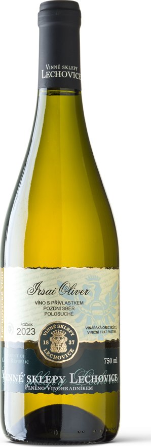 Lechovice Irsai Oliver 2023 pozdní sběr 0,75 l (2306)