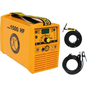 Svářečka Omicron GAMA 1500L HF + kabely + TIG hořák, záruka 3+2 roky