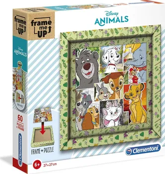 Puzzle Clementoni Frame Me Up Disney Animals 60 dílků