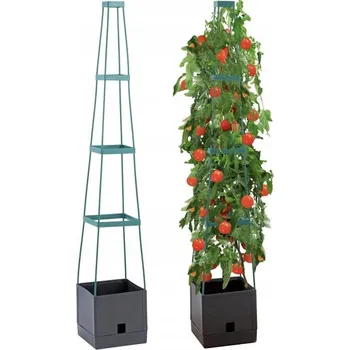 Květináč KVĚTINÁČ S OPĚRAMI pro pěstování popínavých rostlin