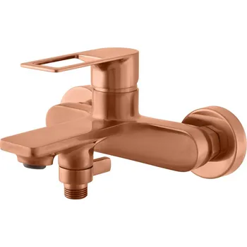 Nil Vodovodní baterie vanová, bez příslušenství, zlatá růžová kartáčovaná NL254.5ZRK