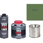 HB BODY 955 RAPTOR tough liner - 2k polyuretan textura set/báze + tužidlo + barva /RAL 6025 900ml