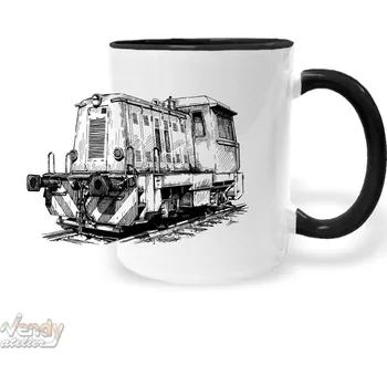 Hrnek - Lokomotiva 703 Barva: Černá