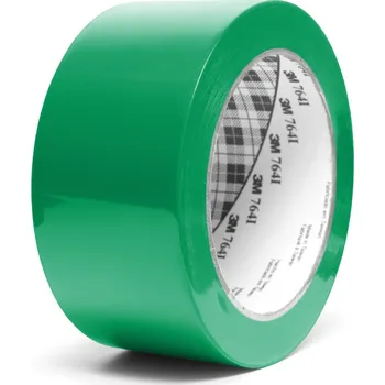 Lepicí páska 3M™ univerzální označovací PVC lepicí páska 764i, 50 mm x 33 m zelená