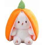 Ukrytý plyšový králíček 18 cm mix barev