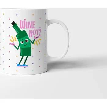 Hrnek Wine Not? - Červená