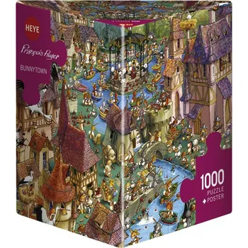 Puzzle Heye puzzle Králíčkov 1000 dílků