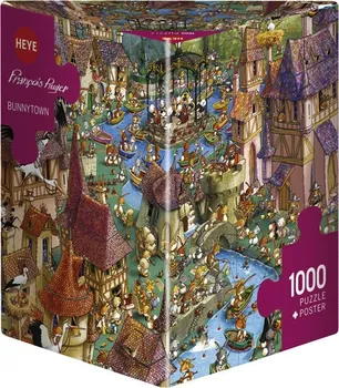 Puzzle Heye puzzle Králíčkov 1000 dílků