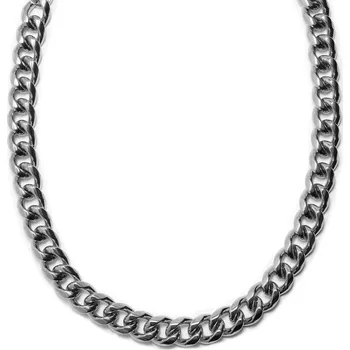 Náhrdelník 18mm ocelový řetízek stříbrné barvy - Lucleon