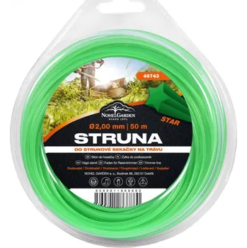 Struna do sekačky Struna do sekačky hvězda 2mmx50m