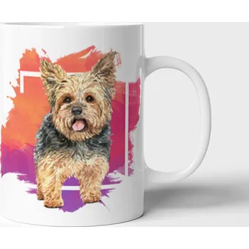 Hrnek Jorkšírský teriér - Černá