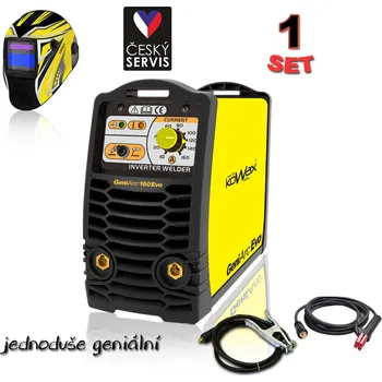 Svářečka KOWAX Podpěťový svářecí invertor GeniArc® 160EVO SET1 (MMA/TIG)