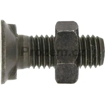 Šroub Sada šroubů pluhu s maticí 25 ks M16x2x55 mm, 12.9 pro Kverneland