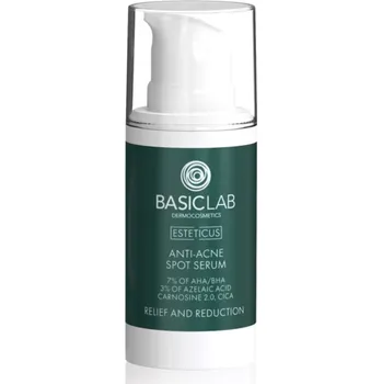 Léčba akné BasicLab Dermocosmetics Esteticus lokální péče proti akné s AHA kyselinami 15 ml