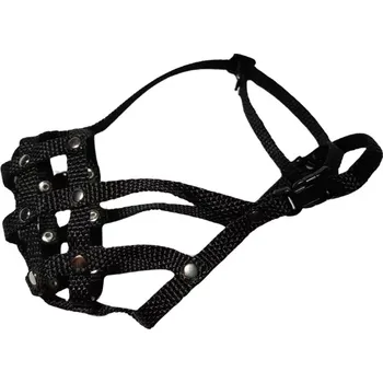 Náhubek pro psa Palkar nylonový náhubek pro zkrácený čumák pro psy vel. 2 22 cm x 4,5 cm černá (Palkar nylonový náhubek pro zkrácený čumák pro psy vel. 2 22 cm x 4,5 cm černá)