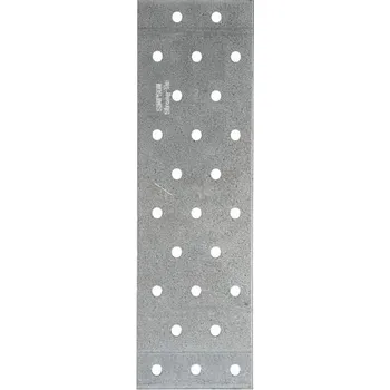 Tesařské kování SCH SIMPSON perforovaný plech NP žárový pozink Varianta: SIMPSON perf. plech NP 40x120x2,0 žár. pozink