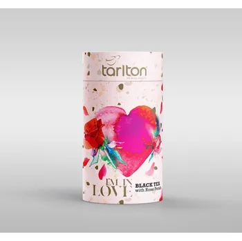 TARLTON Black Love Rose Petals papír 100 g